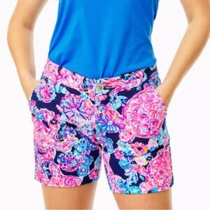 EUC Lilly Pulitzer turtle amazement NWT Jayne knit shorts